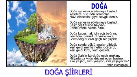 Doğada Yazılan Şiirler