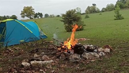 Ormanda Kamp ve Meditasyon
